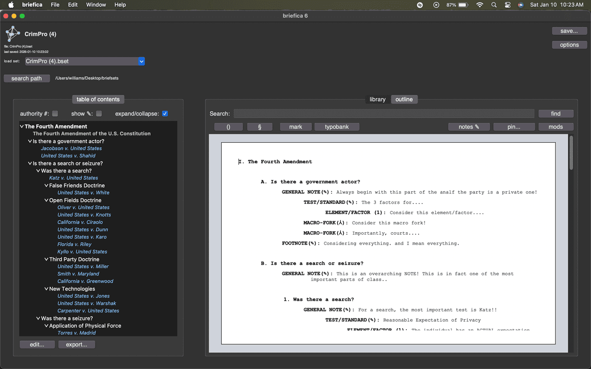 briefica desktop app